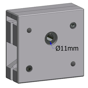 T-Slot Square Nuts For MiniTec Aluminum Extrusions
